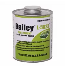 Клей для труб ПВХ 946мл Bailey L-5023