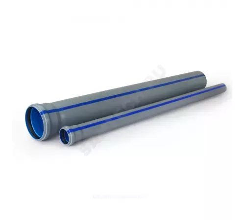 Труба PP-H с раструбом серая/синяя BAIKAL eco Дн 50х1,5 б/нап L=1,0м в/к RTP (РосТурПласт) 33268 Труба PP-H с раструбом серая/синяя BAIKAL eco Дн 50х1,5 б/нап L=1,0м в/к RTP (РосТурПласт) 33268