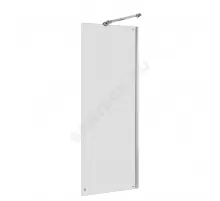 Стенка душевая Capital 900х1950мм прозрачное стекло профиль хром Roca M4409012M