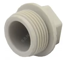 Заглушка (пробка) PP-R серая Дн 32х1" НР VALFEX 10163032Г