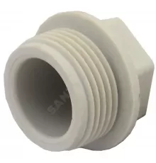 Заглушка (пробка) PP-R серая Дн 20х1/2" НР VALFEX 10163020Г