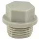 Заглушка (пробка) PP-R серая Дн 32х1" НР VALFEX 10163032Г
