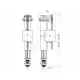 Арматура для бачка наливная 1/2" нижнее подключение АНИ Пласт WC5510
