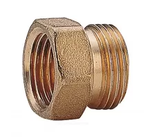 Переход латунь Ду 15х16 (1/2") ВР/НР R180FR Giacomini R180RY055