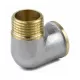 Угольник латунь никель Ду 15 (1/2") ВР/НР 9002 ГОСТ 32585-2013 Aquasfera 9002-01
