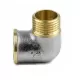 Угольник латунь никель Ду 15 (1/2") ВР/НР 9002 ГОСТ 32585-2013 Aquasfera 9002-01