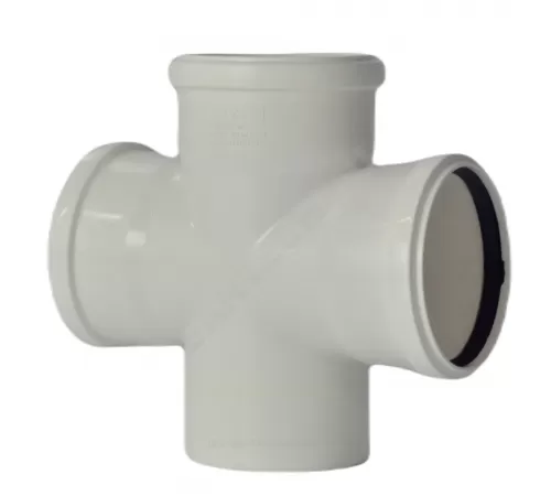 Крестовина PP-M 1-плоскостная бесшумная белая Дн 110х110х110х87гр б/нап в/к RTP (РосТурПласт) 24569 Крестовина PP-M 1-плоскостная бесшумная белая Дн 110х110х110х87гр б/нап в/к RTP (РосТурПласт) 24569