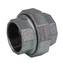 Соединитель прямой американка чугун оц Ду 40 (1 1/2") ВР/ВР Fittex PLUS