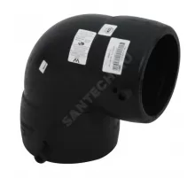 Отвод электросварной ПЭ100 Дн 25х90гр Ру16 SDR11 Type A TEGA 1819010