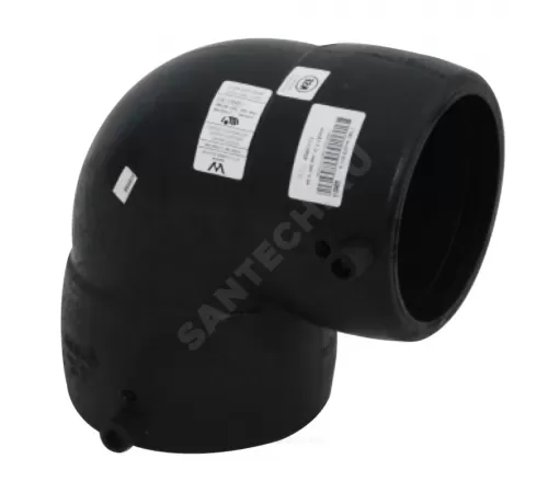 Отвод электросварной ПЭ100 Дн 25х90гр Ру16 SDR11 Type A TEGA 1819010