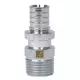 Муфта для PE-X труб аксиальная латунь хром Дн 20х1/2" НР THERM S Рехау 12685703001