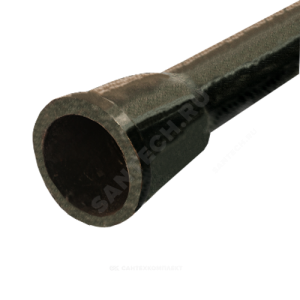 Труба чугун канализационная Ду 50 б/н L=2м ГОСТ 6942-98 Кронтиф
