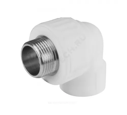 Угольник PP-R комбинированный белый Дн 32х1" НР PRO VALFEX 10126032-PRO