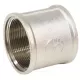 Муфта латунь никель Ду 15 (1/2") ВР/ВР VALFEX VF.170.N.012