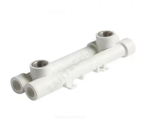Планка (настенный комплект) PP-R монтажная универсальная белая Дн 25х1/2" ВР RTP (РосТурПласт) 14186 Планка (настенный комплект) PP-R монтажная универсальная белая Дн 25х1/2" ВР RTP (РосТурПласт) 14186