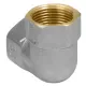 Угольник латунь никель Ду 40 (1 1/2") ВР/ВР 9001 ГОСТ 32585-2013 Aquasfera 9001-05