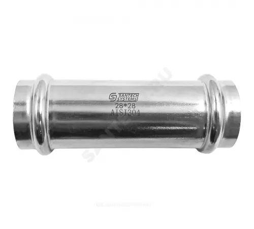 Муфта надвижная сталь нерж AISI 304 Дн 18 пресс SantechSystems Муфта надвижная сталь нерж AISI 304 Дн 18 пресс SantechSystems