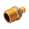 Муфта для PE-X латунь Дн 16х3/4" НР Q&E Uponor 1023004