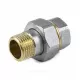 Соединитель латунь никель американка Ду 15 (1/2") прямой ВР/НР 9013 ГОСТ 32585-2013 Aquasfera 9013-01