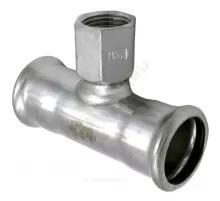 Тройник сталь нерж AISI 316L Дн 54х2"х54 Ру16 пресс/ВР Inoxpres RM 189200054