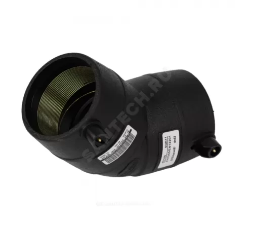 Отвод электросварной ПЭ100 Дн 63х45гр Ру16 SDR11 SMART JOINT EFL463A Отвод электросварной ПЭ100 Дн 63х45гр Ру16 SDR11 SMART JOINT EFL463A