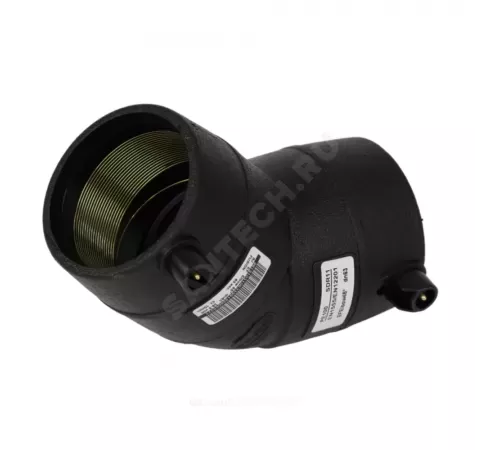 Отвод электросварной ПЭ100 Дн 125х45гр Ру16 SDR11 SMART JOINT EFL4125A Отвод электросварной ПЭ100 Дн 125х45гр Ру16 SDR11 SMART JOINT EFL4125A