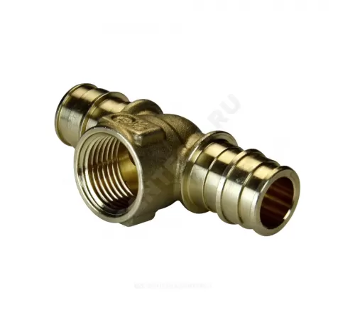 Тройник для PE-X труб радиальный латунь Дн 20х3/4"х20 ВР GX154 Giacomini GX154Y044