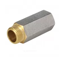 Удлинитель латунь никель Ду 15 (1/2") L=30мм ВР/НР Aquasfera 9038-03