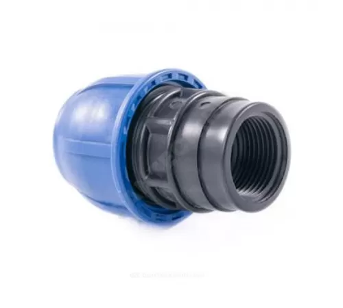 Муфта компрессионная ПЭ Дн 63х1 1/2" ВР Ру10 RTP (РосТурПласт) 18328