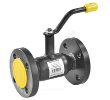 Кран шаровой сталь 09Г2С Ballomax КШТ 60.113 Ду 40 Ру40 фл L=200мм полнопроходной BROEN КШТ 60.113.040.А.40
