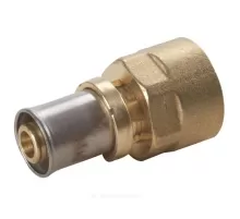 Муфта для МП/PE-X труб латунь пресс Дн 50х1 1/2" ВР RM109 Giacomini RM109Y077