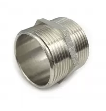 Ниппель латунь никель Ду 20 (3/4") НР SantechSystems