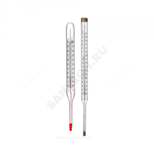 Термометр керосиновый прямой 150С ТТЖ-М 240/163 Стеклоприбор