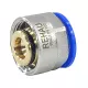 Евроконус для PE-X труб обжим латунь Дн 16х2,2х3/4" с накидной гайкой RAUTITAN flex Rehau 12663521003