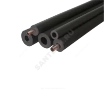 Трубка вспененный полиэтилен BLACK STAR 10/6 L=2м Тмакс=95°C черный Energoflex EFXT010062BS