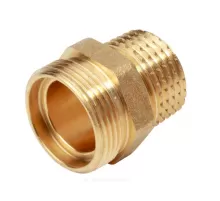 Ниппель латунь переходной Ду 20х16 (3/4") НР R180R Giacomini R180RY020