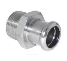 Муфта сталь нерж AISI 316L Дн 42х1 1/2" Ру16 пресс/НР Inoxpres RM 187112042