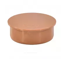 Заглушка НПВХ коричневая Дн 110 б/нап Aquaviva AQVD000110