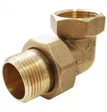 Соединитель латунь американка Ду 15 (1/2") угловой ВР/НР VALFEX VF.098.L.012