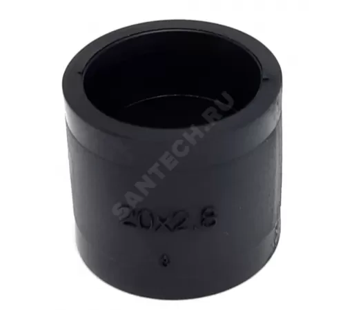 Гильза для PE-X труб аксиальная PVDF/PLR Дн 20х2,8 РОС