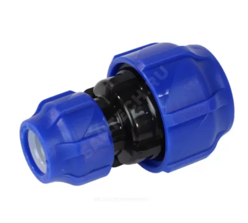 Муфта компрессионная ПЭ переходная Дн 25х20 Ру16 VALFEX 121001212520