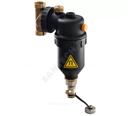 Дешламатор магнитный сетчатый пластик Ду 20 Ру3 Тмакс=90 oC G3/4" ВР SantechSystems Дешламатор магнитный сетчатый пластик Ду 20 Ру3 Тмакс=90 oC G3/4" ВР SantechSystems