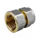 Муфта МП латунь никель обжим Дн 20х1/2" ВР ГОСТ 32415-2013 7002 Aquasfera 7002-03