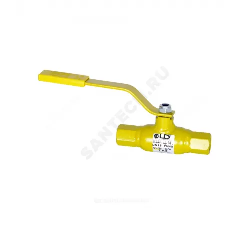 Кран шаровой сталь газ КШ.Ц.М.GAS Ду 20 Ру40 ВР L=135мм LD КШ.Ц.М.GAS.020.040.Н/П.02
