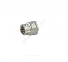 Муфта латунь никель переходная Ду 40х20 (1 1/2"х3/4") ВР/ВР SantechSystems