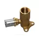 Водорозетка для МП/PE-X труб латунь пресс Дн 20х1/2" ВР RM139 Giacomini RM139Y037