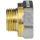 Переход латунь никель реборда Ду 15х10 (1/2"х3/8") ВР/НР 9021 ГОСТ 32585-2013 Aquasfera 9021-10