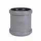Муфта PP-H двухраструбная серая HT HTMM Дн 110 б/нап в/к Ostendorf 115510