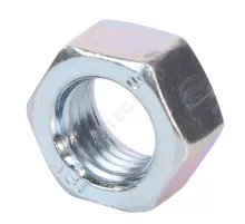 Гайка стальная оц М10 к.п. 5 шестигранная вес DIN 934 (5915/5927)
